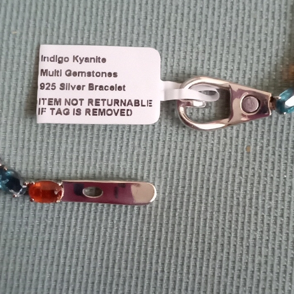 MULTI KYANITE TENNIS BRACELET - Picture 3 of 8